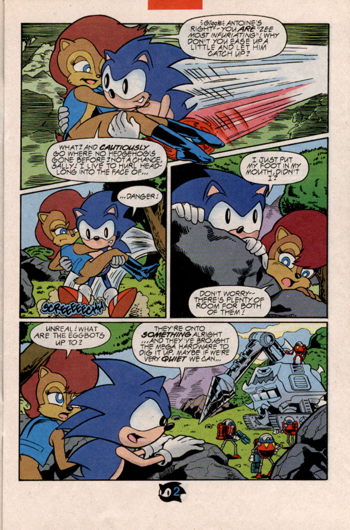 Sonic - Archie Adventure Series February 1998 Page 3